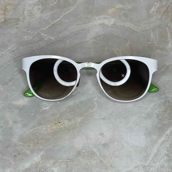 🔥🔥🔥Kate SpadeStylish Green and White Sunglasses🔥🔥🔥 - Picture 1 of 10